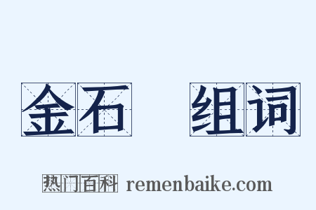 金石録组词是什么意思的图片